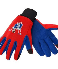 New England Patriots Retro Color Texting Gloves