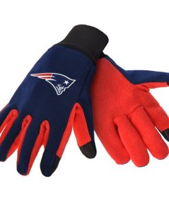 New England Patriots Color Texting Gloves