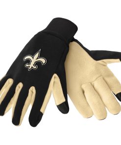 New Orleans Saints Color Texting Gloves