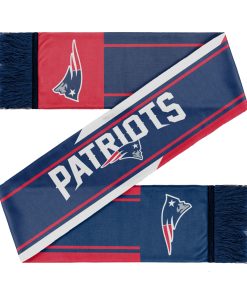 New England Patriots Colorwave Wordmark Scarf