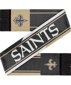 New Orleans Saints Colorwave Wordmark Scarf