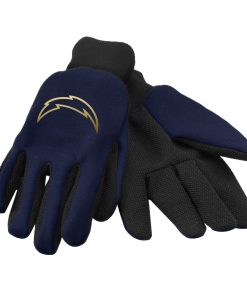 Los Angeles Chargers Foil Print Gloves
