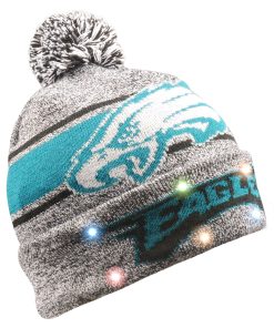 Philadelphia Eagles Gray Stripe Beanie