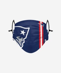 New England Patriots On-Field Sideline Big Logo Adjustable Face Cover