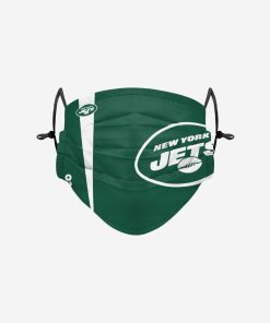 New York Jets On-Field Sideline Big Logo Adjustable Face Cover