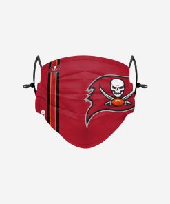Tampa Bay Buccaneers On-Field Sideline Big Logo Adjustable Face Cover