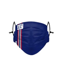 New York Giants On-Field Sideline Team Stripe Adjustable Face Cover