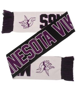 Minnesota Vikings Reversible Wordmark Scarf