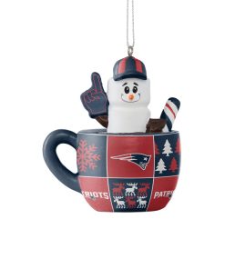 New England Patriots Smores Mug Ornament