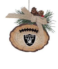 Las Vegas Raiders Ball Stump Ornament