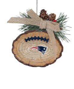 New England Patriots Ball Stump Ornament