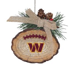 Washington Commanders Ball Stump Ornament