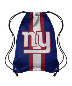 New York Giants Team Stripe Drawstring Backpack