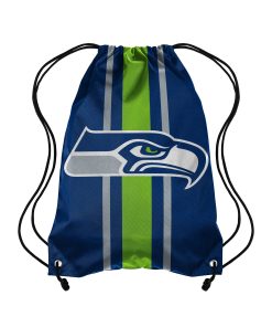 Seattle Seahawks Team Stripe Drawstring Backpack