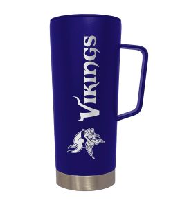 Minnesota Vikings 18oz. Roadie Tumbler with Handle - Purple