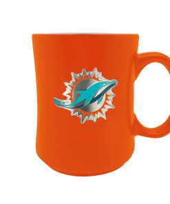 Miami Dolphins 19oz. Starter Mug - Metal Emblem Logo