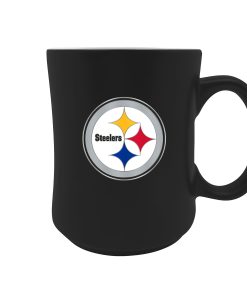 Pittsburgh Steelers 19oz. Starter Mug - Metal Emblem Logo