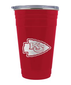 Kansas City Chiefs 22oz. Stainless Steel Solo Tailgater Cup