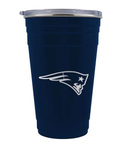 New England Patriots 22oz. Stainless Steel Solo Tailgater Cup