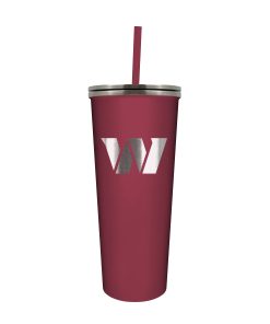 Washington Commanders 24oz. Skinny Tumbler with Straw