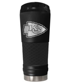 Kansas City Chiefs The Draft 24oz. Stainless Steel Travel Tumbler - Stealth
