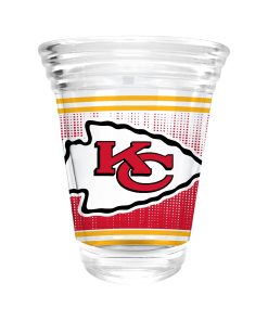 Kansas City Chiefs 2oz. Round Party Shot Glass