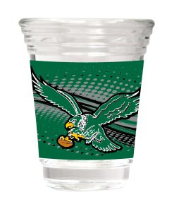 Philadelphia Eagles Retro 2oz. Round Party Shot Glass