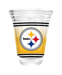 Pittsburgh Steelers 2oz. Round Party Shot Glass