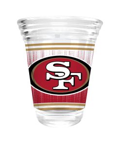San Francisco 49ers 2oz. Round Party Shot Glass
