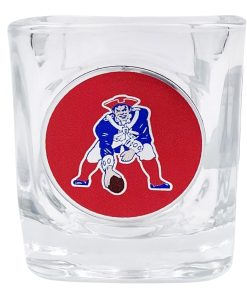 New England Patriots Retro Square Shot Glass