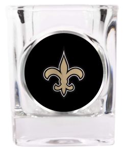 New Orleans Saints Square Shot Glass