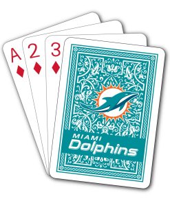 Miami Dolphins Playing Cards