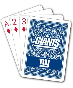 New York Giants Playing Cards