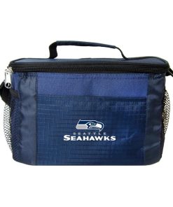Seattle Seahawks 6-Pack Two Pocket Kooler Bag