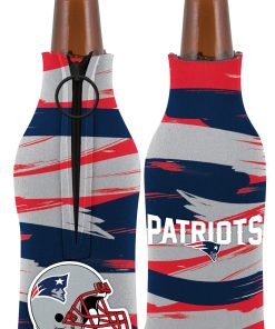 New England Patriots PaintBrush Bottle Coolie