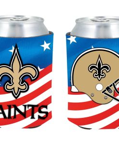 New Orleans Saints Patriotic Pocket Coolie