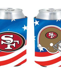 San Francisco 49ers Patriotic Pocket Coolie