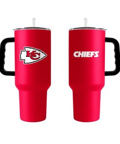 Kansas City Chiefs 40oz. Powder Coat Travel Tumbler