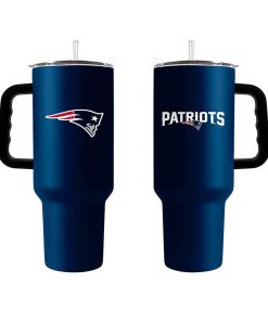New England Patriots 40oz. Powder Coat Travel Tumbler