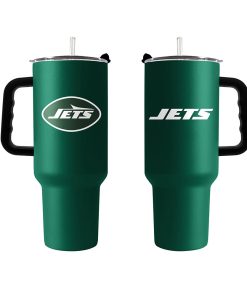 New York Jets 40oz. Powder Coat Travel Tumbler