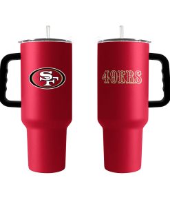 San Francisco 49ers 40oz. Powder Coat Travel Tumbler