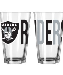 Las Vegas Raiders 16oz. Overtime Pint Glass