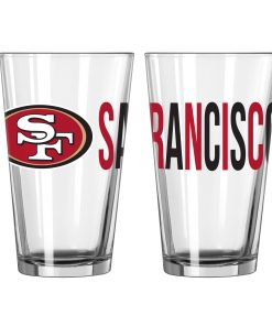 San Francisco 49ers 16oz. Overtime Pint Glass