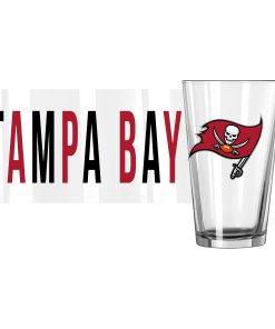 Tampa Bay Buccaneers 16oz. Overtime Pint Glass