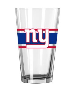 New York Giants 16oz. Stripe Pint Glass
