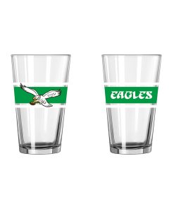 Philadelphia Eagles Retro 16oz. Stripe Pint Glass