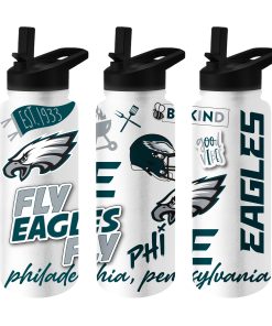 Philadelphia Eagles 34oz. Quencher Water Bottle - Native