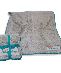 Miami Dolphins 50 x 60 Frosty Fleece Throw Blanket