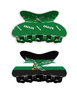 Philadelphia Eagles Retro Team Hair Claw Set of 2