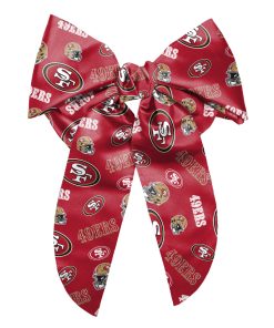 San Francisco 49ers Big Bow Hair Accessory Clip